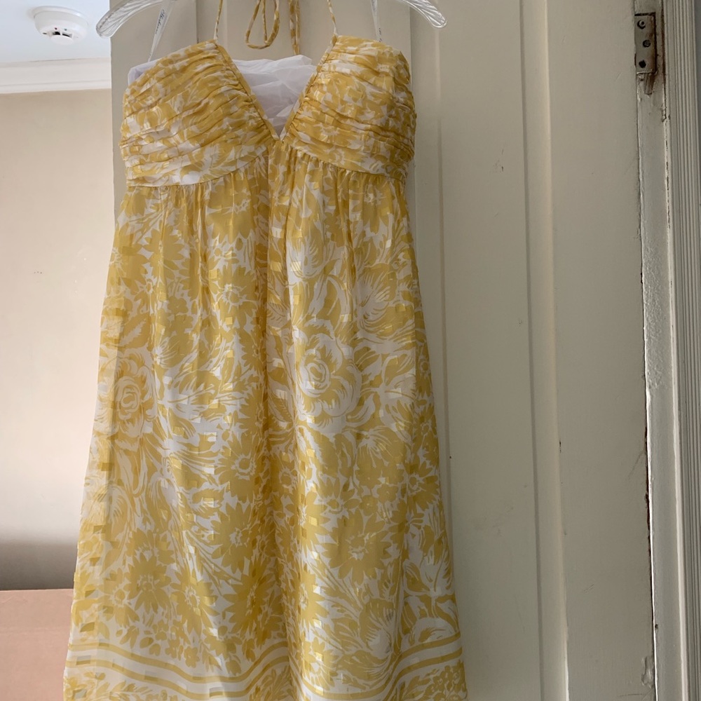 Shoshanna  pure silk strapless dress